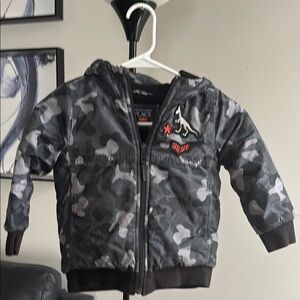 Camouflage Hooded Jacket